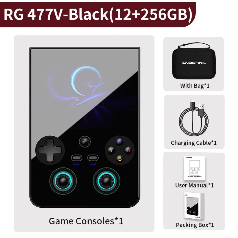 ANBERNIC RG477V Console Gaming Portable 4.7" Android 14 - Processeur Dimensity 8300