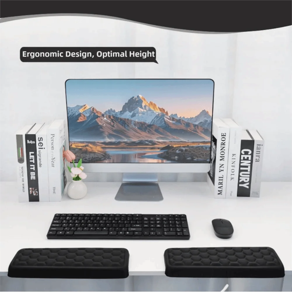 Repose-Poignet Gaming Ergonomique - Confort Anti-Fatigue