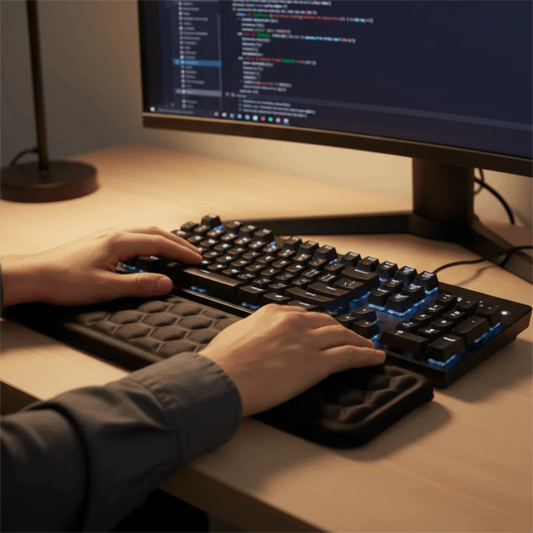 Repose-Poignet Gaming Ergonomique - Confort Anti-Fatigue