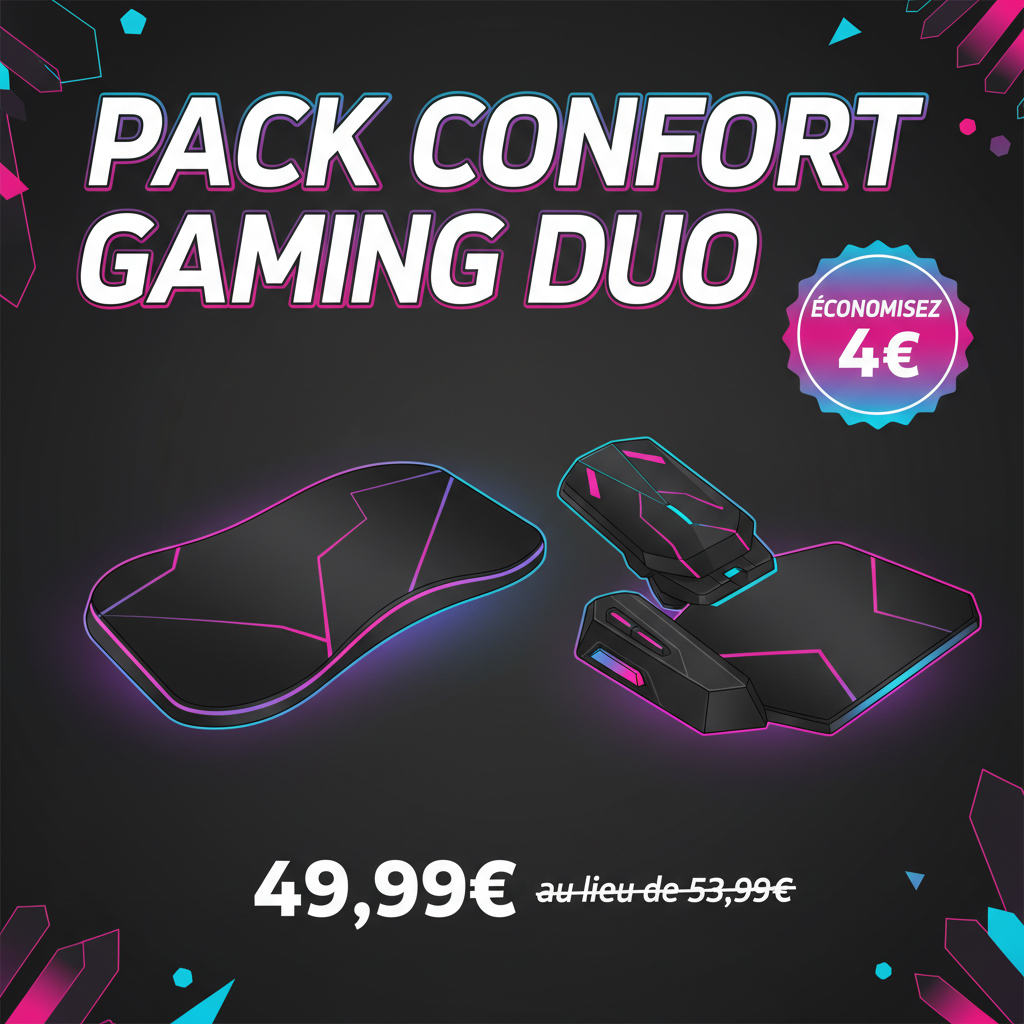 Pack Confort Gaming Duo